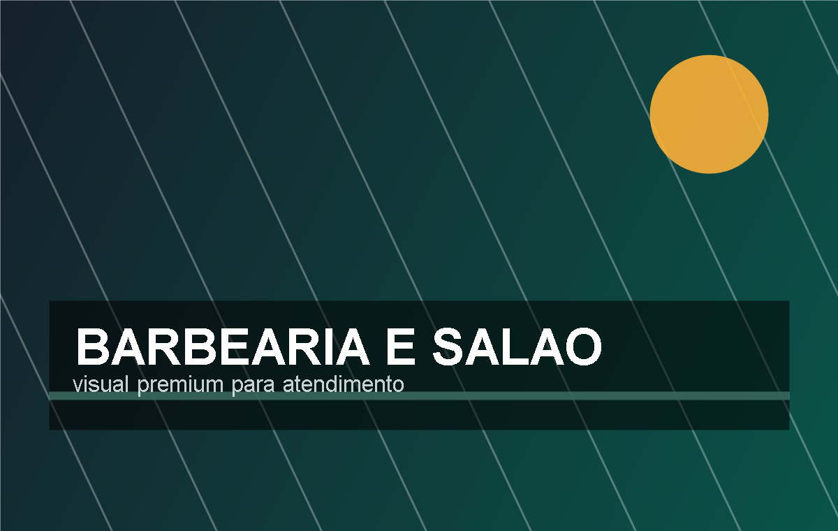 Barbearia e salao de beleza