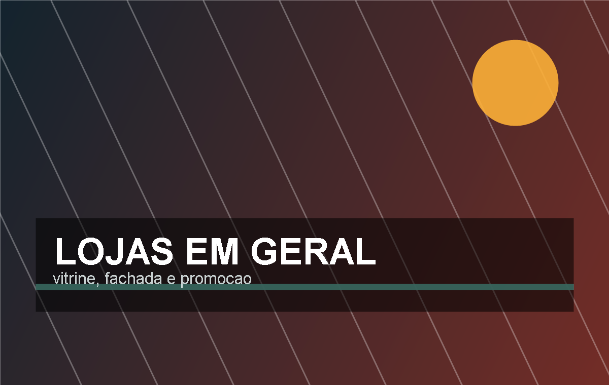 Lojas em geral
